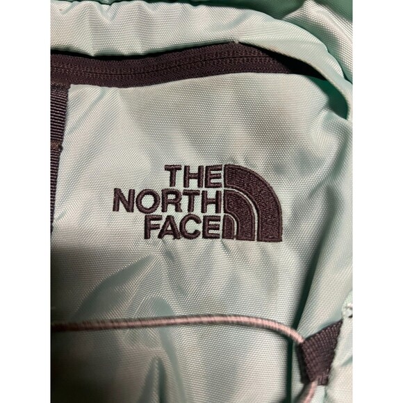 The North Face Borealis Backpack Monogrammed Mint Green Gray FlexVent - Picture 4 of 9
